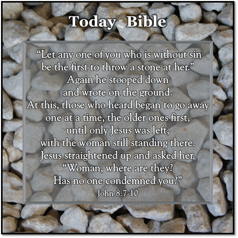 Tishrei 22 – They picked up stones…