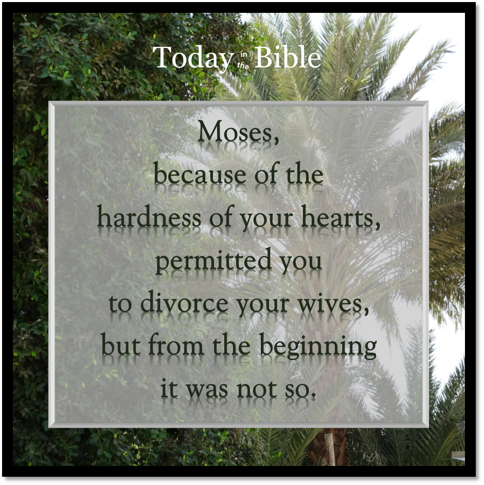 Adar II 11 – Is it lawful for a man to divorce his wife?