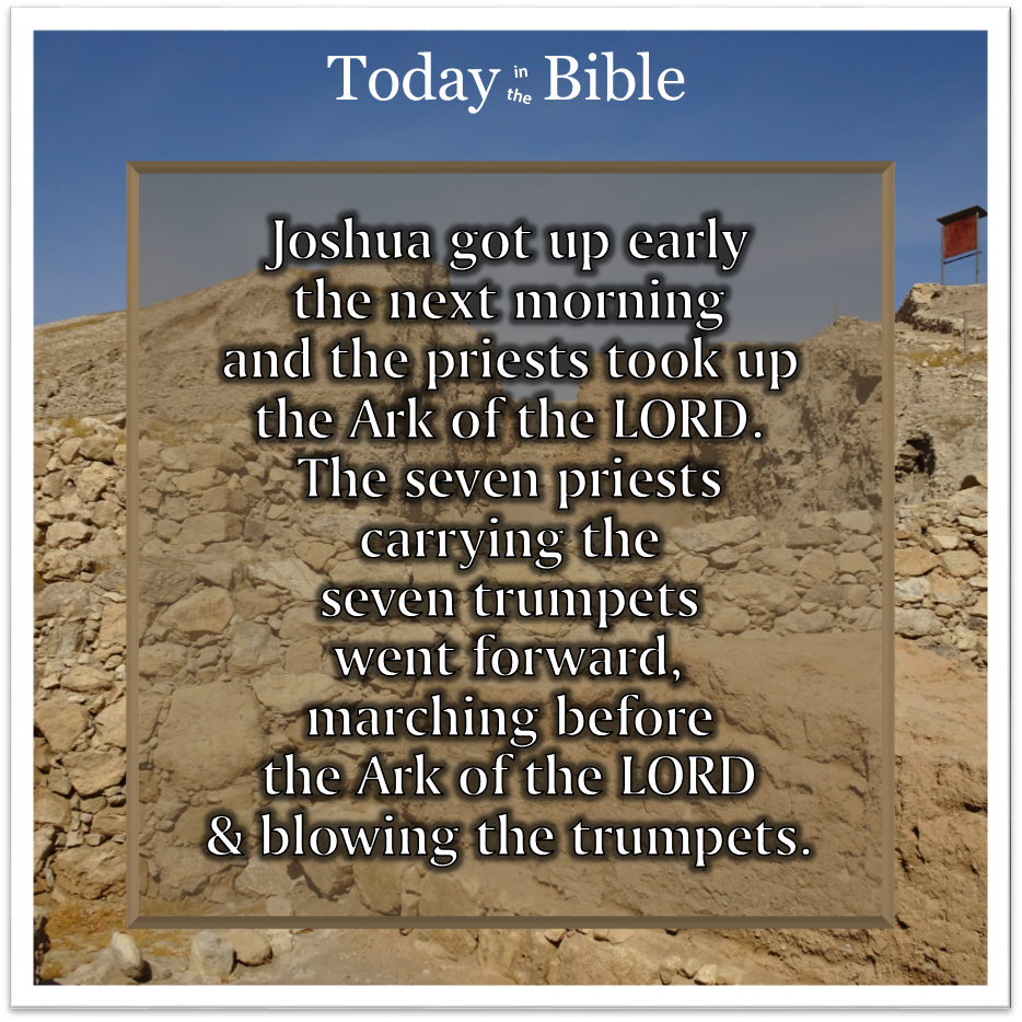 Nisan 23 – Jericho – Day 2